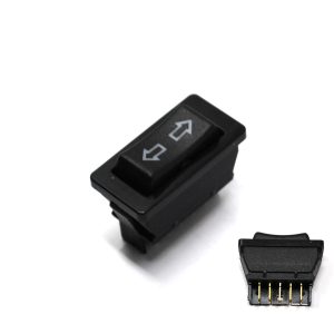 Interruptor de mando de ventanilla 7700676698 compatible con Renault Fuego.