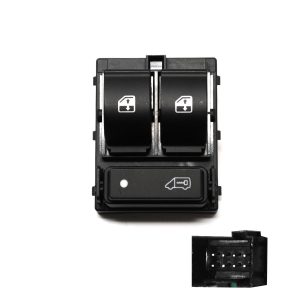 Interruptor de mando de ventanilla 735487419 compatible con Citroen Jumper | Fiat Ducato | Peugeot Boxer.