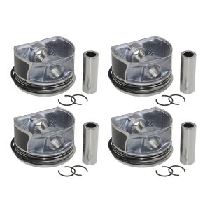 Juego de 4 pistones 03C107065AQ compatible con Seat Leon | VW Golf, Polo.