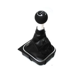 Pomo palanca cambio manual 5 velocidades negro VW Golf VI, Jetta
