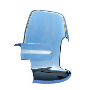 Cubierta Carcasa plateada para espejo retrovisor izquierdo Ford Transit