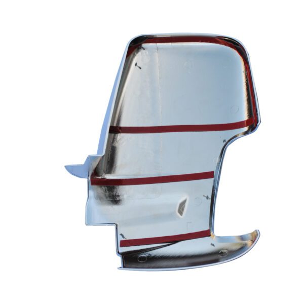 Soporte Cubierta Carcasa plateada para espejo retrovisor derecho Ford Transit